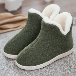 <strong>Women</strong> Winter High Top Indoor Slipper Boots, Warm Fleece Lined Cozy <strong>Non</strong> <strong>Slip</strong> Household Ankle Home <strong>Shoes</strong> - Product Image 4