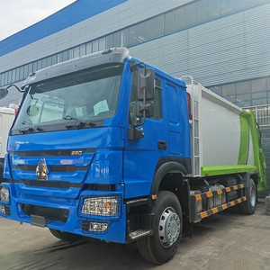 Sinotruk 18CBM Rear Loader Compactor Garbage Truck 4x2 Competitive Price for Compressed Waste Collection Vehicles - Product Image 1