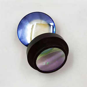 แก้วออพติคอล N-BK7เลนส์ biconvex ทรงกลมเส้นผ่านศูนย์กลางปรับแต่งได้50มม. 60มม. 70มม. 80มม. 90มม. 100มม. - Product Image 4