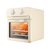 Four à Friture à Air Chaud Intelligent Grande Capacité 11L 1700W avec Contrôle Numérique et Fenêtre Visible, Four Électrique Multifonction pour Cuisine Domestique