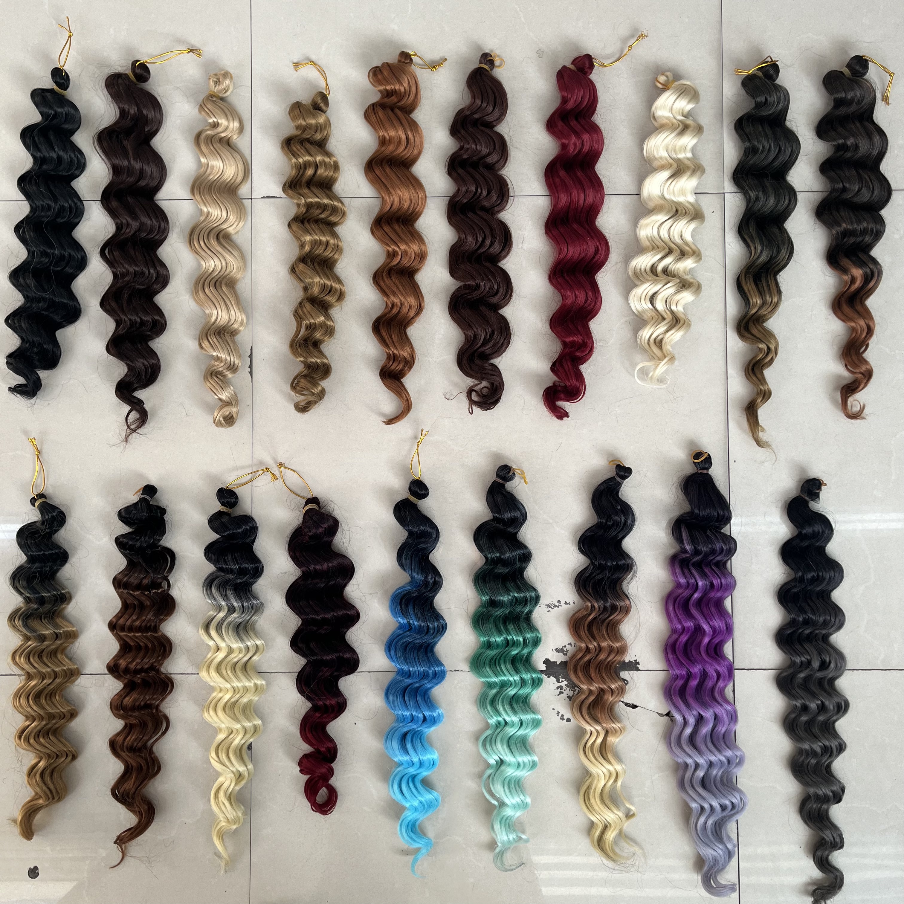 20" Deep Wave Bulk Hair