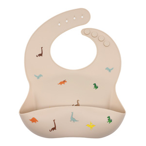 Ensemble de bols d'alimentation pour bébé en silicone anti-chute, style simple, sûrs et non toxiques, avec cuillère souple assortie pour l'autonomie des tout-petits - Product Image 1