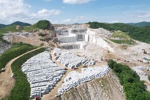 Bianco Sardo de Vietnam, Losa Grande Pulida, Ecológica, Duradera, Diseño Moderno, Diseño Gráfico, 1 Año de Garantía para Cocina y Baño - Product Image 2