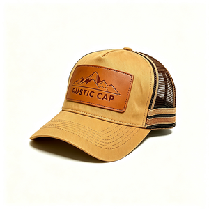 Gorra de camionero personalizada 100% poliéster, estilo deportivo, informal, de verano, para hombre, con malla, para exteriores. - Product Image 3