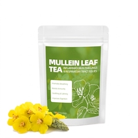 Sachets de tisane de feuilles de molène naturelles, sans caféine, à infuser à chaud ou à froid