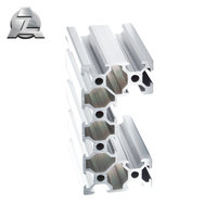 Profilé en aluminium anodisé noir 40x80mm à rainure en V - Profil C-Beam 4080 pour rails de guidage linéaires et CNC haute performance