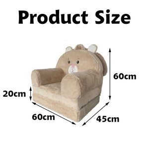 Design morbido divano in schiuma convertibile a forma di <span class=keywords><strong>leone</strong></span> in pelliccia sintetica divano in schiuma per bambini personalizzato divano pieghevole multifunzionale in spugna - Product Image 2
