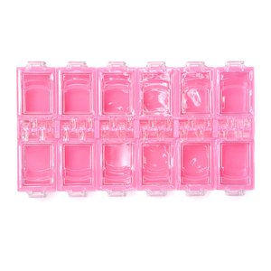 12Grids Nail Rhinestones Decorations Separate Box Nail Jewelry <b>Display</b> <b>Case</b> Plastic Nail Accessories Containers Storage Box - Product Image 4