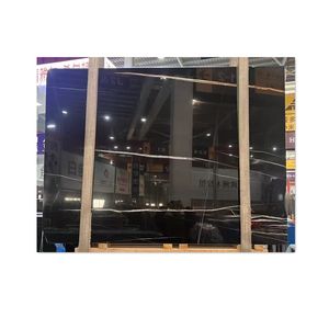 Vendita calda <span class=keywords><strong>Aziz</strong></span> lastra di marmo nero Premium pietra artificiale prezzo di fabbrica - Product Image 3