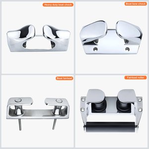 Rullo passacavo ovale in acciaio inossidabile per ancora, fune <span class=keywords><strong>di</strong></span> <span class=keywords><strong>ormeggio</strong></span> e passacavo <span class=keywords><strong>di</strong></span> <span class=keywords><strong>prua</strong></span> per yacht e imbarcazioni marine - Product Image 3
