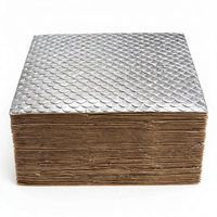 Feuille d'insonorisation automobile 2 mm en aluminium et caoutchouc butyle, auto-adhésive, pour l'isolation acoustique des voitures
