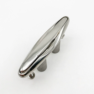 Deniz yat parçaları 5 inç paslanmaz çelik 316 gömme Pop up güverte halat Cleat - Product Image 2