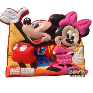 Château gonflable combiné <span class=keywords><strong>Mickey</strong></span> et Minnie pour enfants, château gonflable pour location, château gonflable pour adultes - Product Image 3