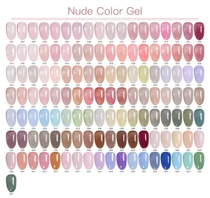 Ibdgel Transparent Jelly Gel Soak Off Gel Polish OEM Nude Color Gel