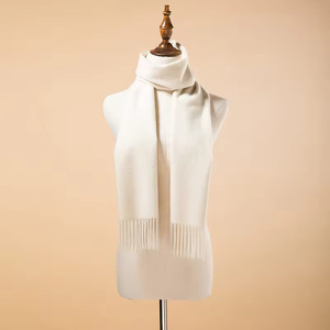 Écharpe en cachemire de haute qualité, nouvelle arrivée, luxe, 100% cachemire, couleur unie, écharpe en cachemire pour homme, cachemire de Mongolie - Product Image 4