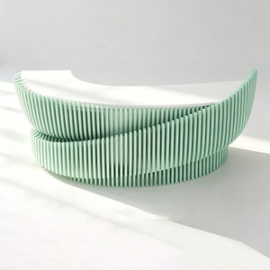เคาน์เตอร์ต้อนรับสั่งทำพิเศษสำหรับพื้นที่ล็อบบี้รูปทรงพิเศษ - Product Image 2