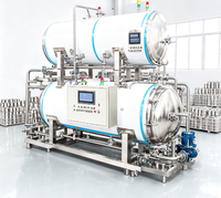 Autoclaves de stérilisation à vapeur pour aliments, machines de stérilisation alimentaire, autoclaves de retorte