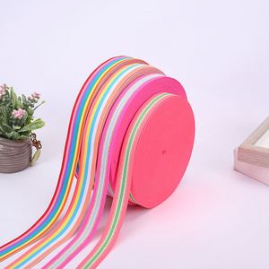 Nouvelle ceinture élastique à rayures colorées, ceinture d'épaule pour bagages, accessoires vestimentaires, ruban tissé - Product Image 2