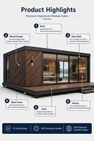 Conteneurs modulaires en acier de 20 et 40 pieds pour restaurants, avec équipements de cuisine, pour magasins, kiosques à café, et unités préfabriquées dans les bars et cafés