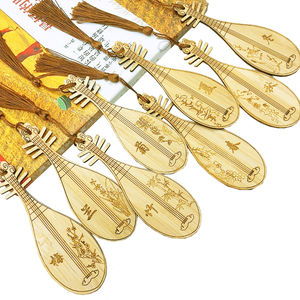 Custom Carved Bamboo Gift Bookmark Handmade Eco-Friendly QYBAMBOO Brand