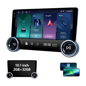Weijunpro Car Stereo Doble Din con CarPlay inalámbrico Android Auto Car Radio 2K Pantalla táctil con <span class=keywords><strong>Bluetooth</strong></span> GPS WiFi DSP SWC - Product Image 2