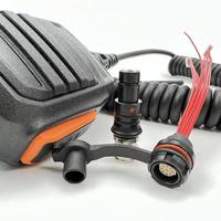 Connecteurs circulaires femelles BEXKOM BK-F-XXX personnalisés en laiton plaqué or pour transmission de données et d'alimentation, fabriqués en Chine