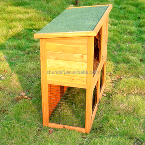 SDR001 Eco-Friendly Modern Wooden Pet House Rabbit Hutch for <b>Small</b> Animals - Product Image 4