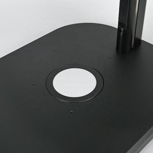 高品質M3-R326CLEDヘビーベース顕微鏡トラックスタンドベースライトと粗焦点とファインフォーカス & 76mmフォーカスブロック - Product Image 5