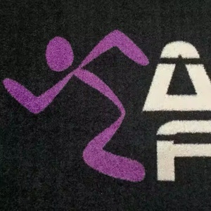 Thương mại Thảm Đen logo <span class=keywords><strong>Mat</strong></span> tùy chỉnh in cao su sàn lối vào cửa <span class=keywords><strong>Mat</strong></span> cho cửa hàng - Product Image 3