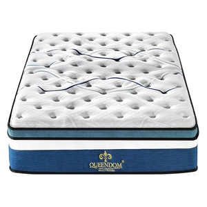 Matelas hybride Sweet Dreams en mousse à ressorts, infrarouge lointain et ions négatifs, emballage plastique, résistant au feu, pour écoles, hôpitaux et chambres à coucher - Product Image 1