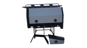 Plateau et auvent en aluminium pour pick-up avec boîte à outils - Product Image 6