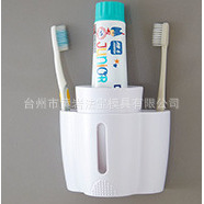 Soporte adhesivo para cepillos de dientes, molde de plástico con soporte doble para necesidades diarias, 12,1 cm x 9 cm x 7,4 cm - Product Image 4