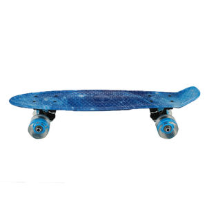 Planche à roulettes populaire OEM de 22 pouces, <span class=keywords><strong>Mini</strong></span> Cruiser, planche à roulettes, plate-forme imprimée de galaxie étoilée en plastique - Product Image 5