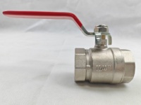 Válvula de Bola Neumática de Latón con Rosca Hembra OEM para Uso Doméstico, Alta Temperatura, para Aplicaciones con Líquidos Químicos