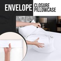 100% coton taie d'oreiller de luxe de haute qualité taie d'oreiller en gros pour hôtel, housse de coussin