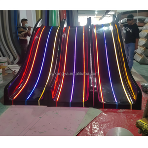 Scivolo per Bambini da Interno/Esterno - Attrezzatura da Gioco in Plastica Rinforzata con Fibra di Vetro per Casa e Scuola - Product Image 1