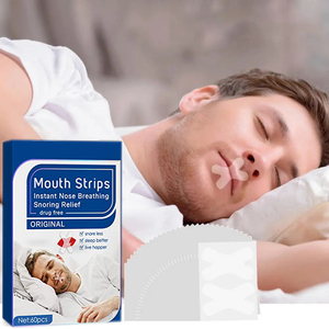 Cinta Adhesiva Bucal para Dormir, 30 Tiras en Forma de X, Hipoalergénicas, de Calidad Premium, para Ronquidos, Remoción sin Dolor, Transparentes - Product Image 5