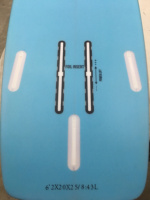 Cerf-volant en PVC à feuille, planche de surf, cerf-volant en aluminium, mm
