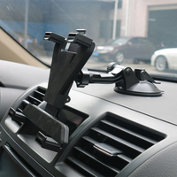 Support de tablette de voiture 3-en-1 Support d'évent universel pour tableau de bord et pare-brise 7- 10 pouces pour support de voiture iPad