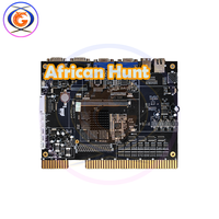 Afrika Avı Oyun Tahtası Pot O Gold Oyun Tahtası Altın Dokunmatik Tahta Çift Ekranlı Arcade Oyun PCB Anakartı En Yeni Tasarım Oyun Yazılımı