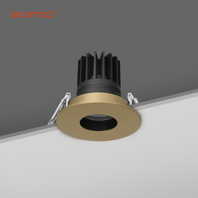 IP44 Recessed Waterproof Led Ceiling Light 13W Honeycomb Net Anti-Glare Low UGR Aluminum Downlights Modern CRI90 5-Year Warranty