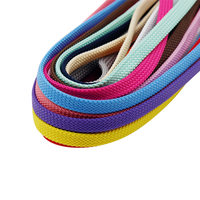 Vente en gros de lacets plats NB Pattern printed lace rope baskets pour bottes Lacets plats simples Lacets de sport
