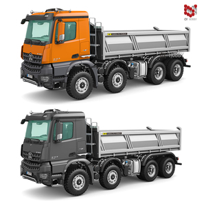 K5703 Kabolite 8X8 1:14 <span class=keywords><strong>Camion</strong></span> Ribaltabile <span class=keywords><strong>Telecomandato</strong></span>, Modello Elettrico RC di Veicolo da Costruzione, Giocattolo per Bambini - Product Image 2