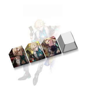 Tribios Mydeimos Agraea Sunday Aventurine <span class=keywords><strong>Herta</strong></span> Personnage d'anime Le périmètre peut être personnalisé avec un capuchon de touche R4 Cherry résistant à la lumière - Product Image 4