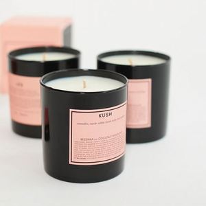 Bougie artisanale parfumée Boy Smells Cinderose à la cire d'abeille et à la cire de coco, aromathérapie, décoration d'intérieur - Product Image 2