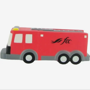 ของเล่นบีบคลายเครียดรูปรถดับเพลิงแบบกำหนดเอง ของที่ระลึกส่งเสริมการตลาด พิมพ์โลโก้ ของขวัญจำนวนมาก - Product Image 2