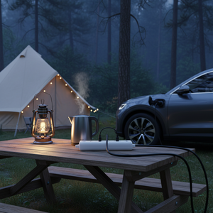 Câble de charge véhicule-à-vehicule et convertisseur de décharge VE 3.6kW 16A haute puissance pour BYD MG <span class=keywords><strong>Hyundai</strong></span> Kia XPeng pour les pannes de courant - Product Image 1