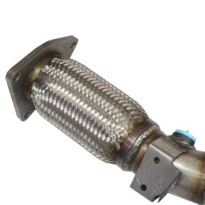 Yamaha <span class=keywords><strong>DT</strong></span> <span class=keywords><strong>125</strong></span> piezas motocicleta acrapovic enlace de escape tubo corrugado de metal - Product Image 3