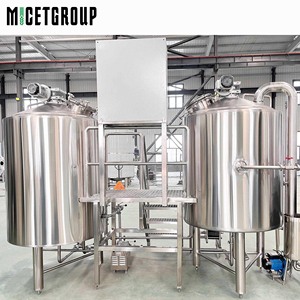 Equipo Completo de Elaboración de Cerveza de Acero Inoxidable SUS304 de 500L con Tanque de Maceración y Fermentador para <span class=keywords><strong>la</strong></span> Configuración de una Línea de Cervecería Completa - Product Image 4