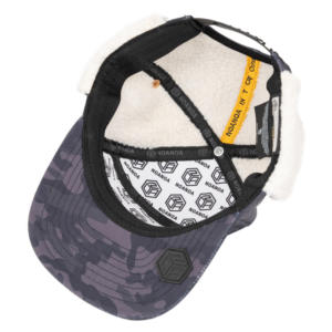 Gorra TCAP Personalizada de 6 Paneles con Protección para los Oídos, Camuflaje, para Invierno, Cálida, con Cierre a Presión - Product Image 6